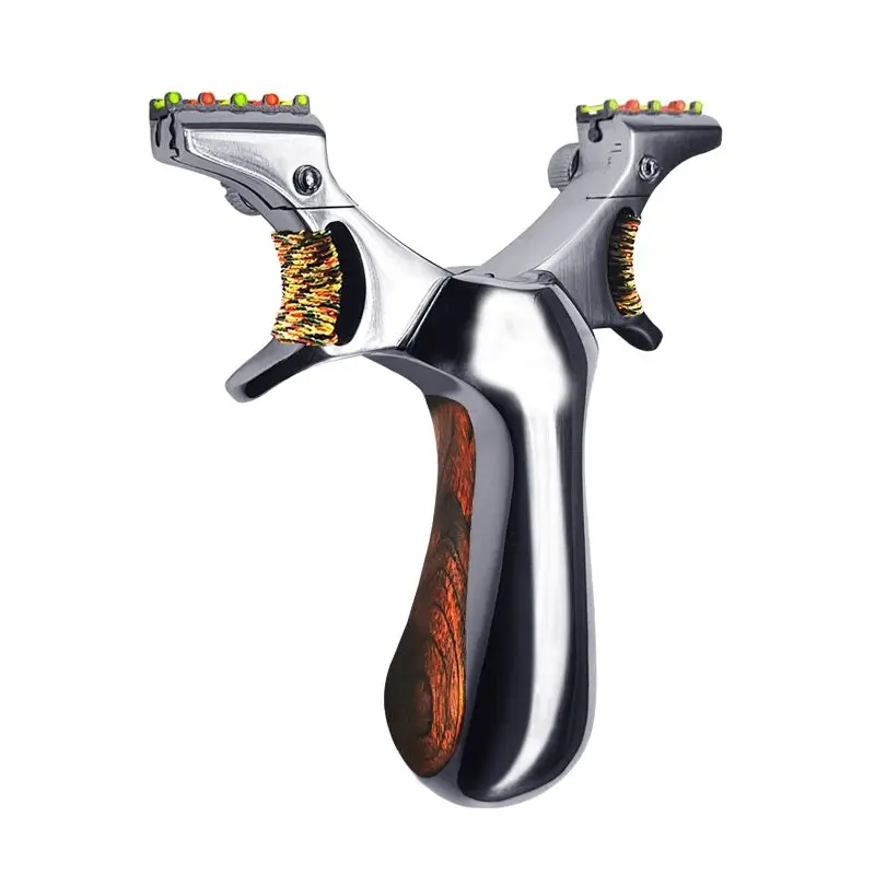 

Stainless steel slingshot high precision professional slingshot high quality free tie fast flat bow