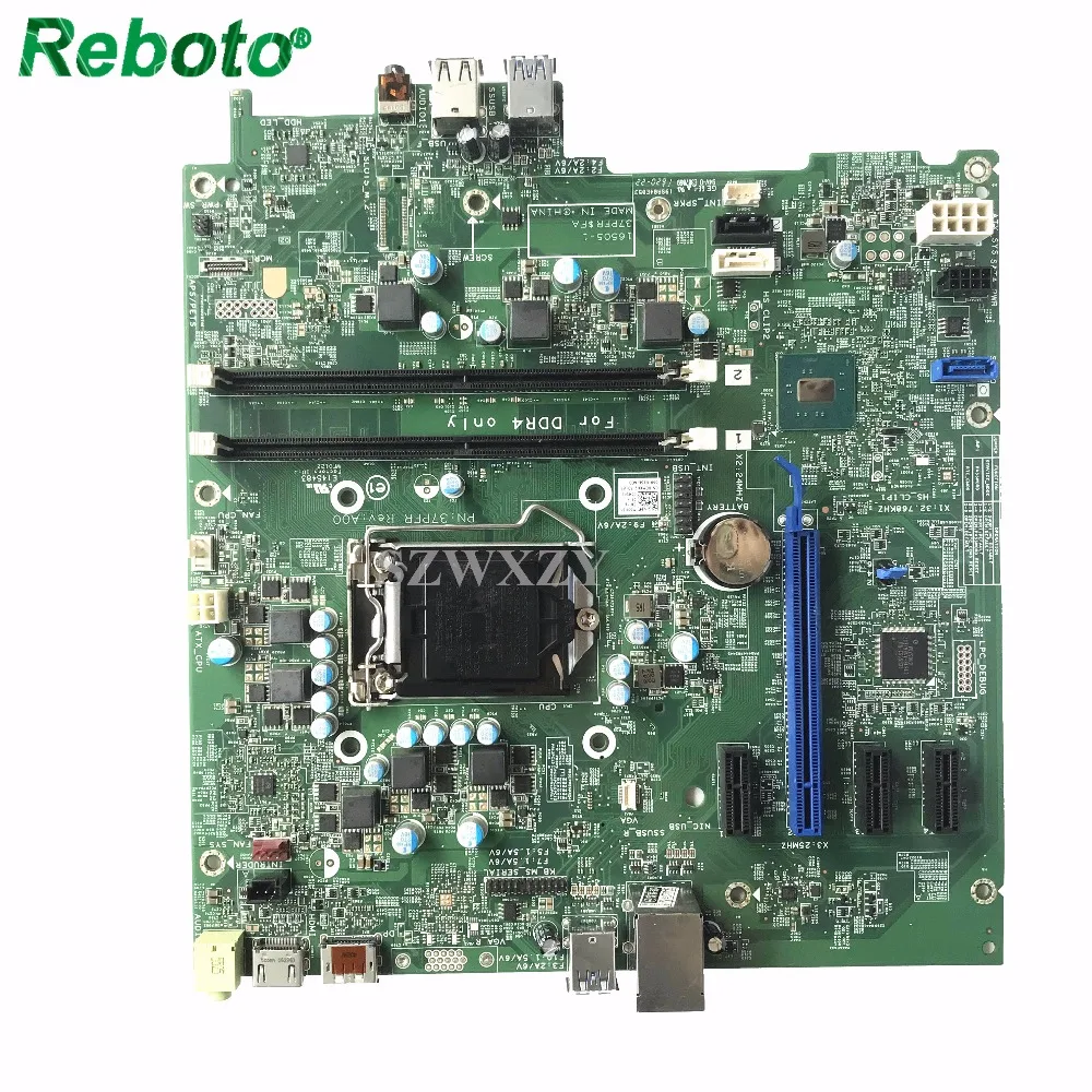 Reboto Genuine Desktop Motherboard For Dell 3046MT Series CN-0CMXK2 0CMXK2 CMXK2 With DDR4 LGA1151 Full Tested Free Shipping