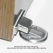 Zinc Alloy Door Stopper Strong Magnet Door Stop Solid Magnetic Door Holder Catch Hardware Accessories tope puerta deurstopper stainless steel door stopper thickened magnetic door stop noiseless doormagnet door holder deurstopper ferma porta tope puerta
