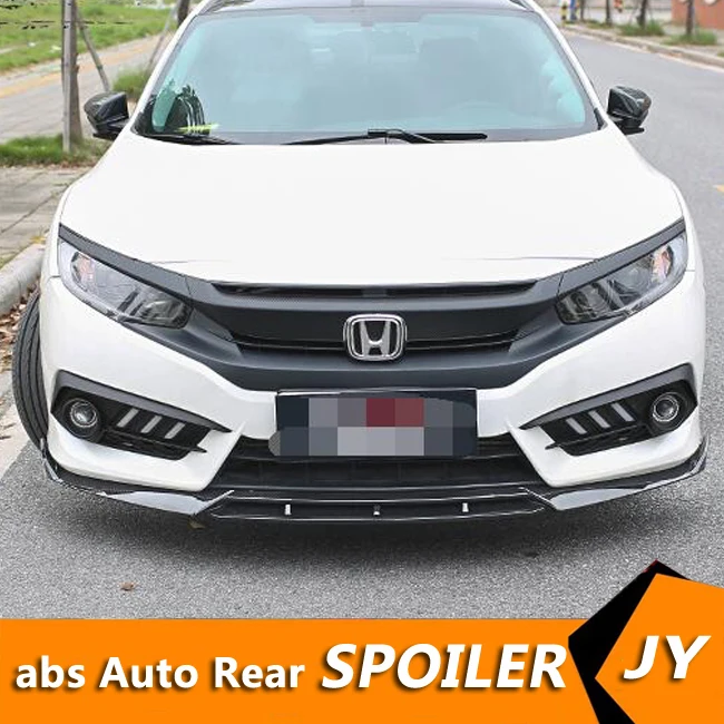 Для Honda Civic Body kit спойлер- для Civic 3DC ABS задний спойлер передний бампер диффузор защитные бамперы