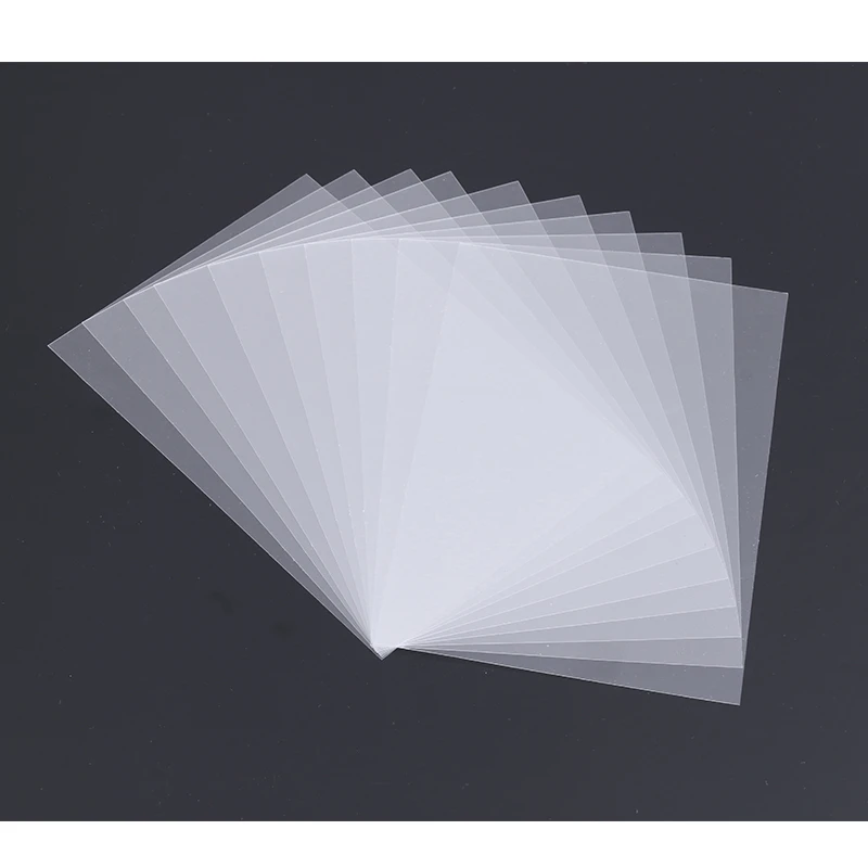 DIY Art 1 x Sample of Clear PVC Plastic Sheet 160x85x0.6mm Model Making Craft