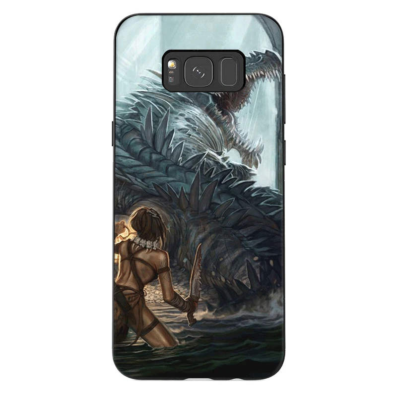 Чехол для мобильного телефона Desxz Cthulhu Mythos Samsung A01EU US S10 S20 Plus Ultra S6 S7 Edge S8 S9 S10E Note 8 9
