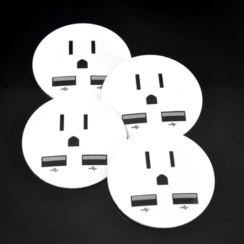

4 pcs Car Sticker 56mm Wheel Hub Sticker USB Emblem Car Wheel Center Cap Stickers Hub Cap Decal Car Styling Accessories