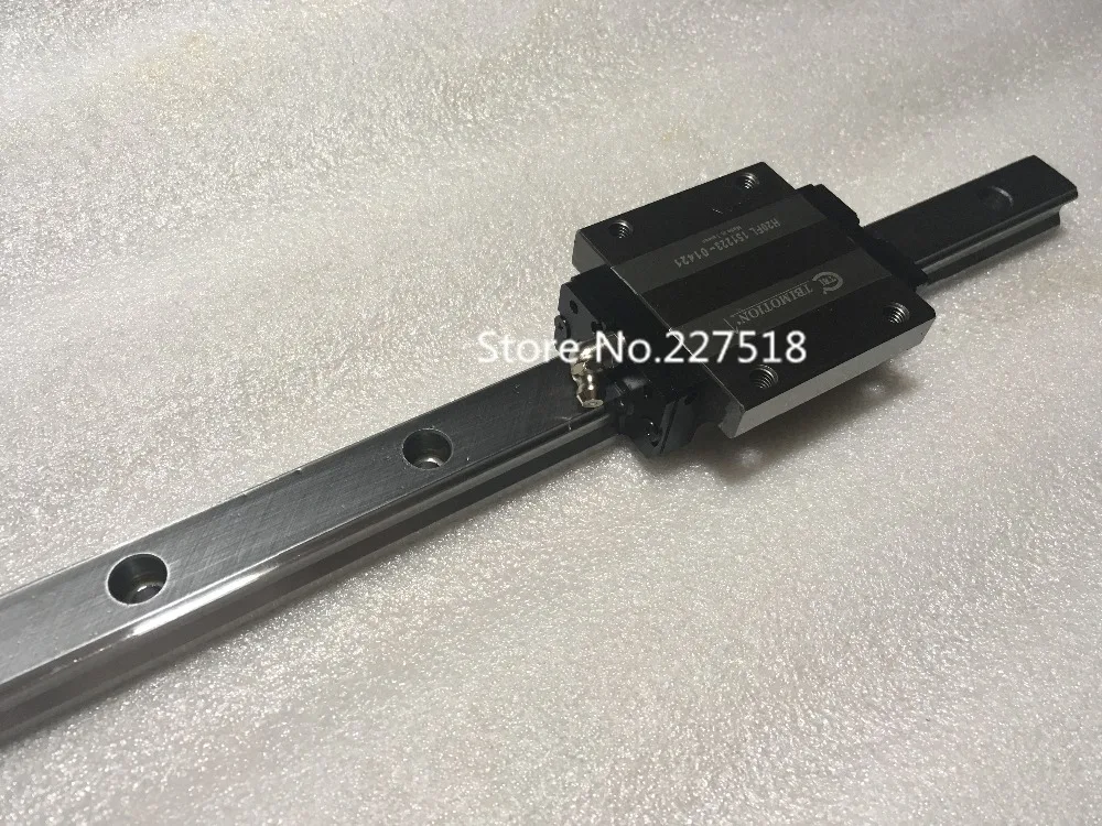 

100% New Original TBI Brand Linear Guide 1pc TR15- 480mm rail + 2pcs TRH15FN with preload Z1 Flange Blocks