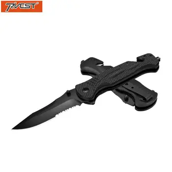 

PRIVEST Multifunction High Quality Folding Tactical Knife Hunting G10 Camping Outdoor Pocket Military Knives Survival Hand Tools