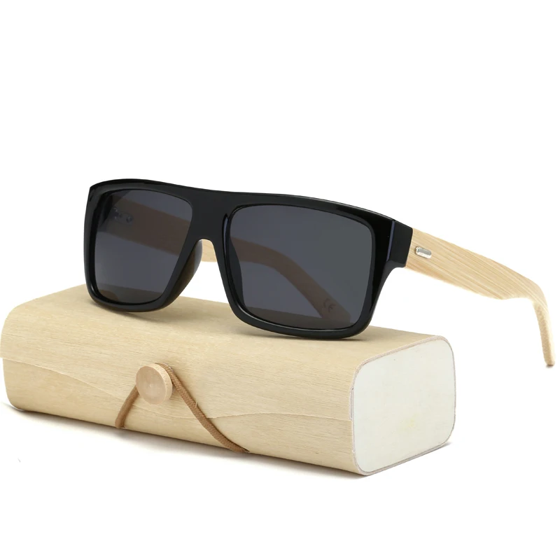 

Original Wooden Bamboo Sunglasses Men Women Mirrored UV400 Sun Glasses Real Wood Shades Gold Blue Outdoor Goggles Sunglases Male