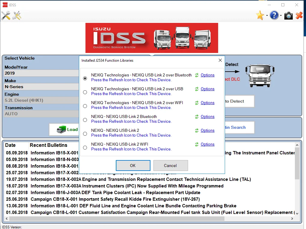 Для системы диагностического обслуживания Isuzu(New US-IDSS) []+ Keygen