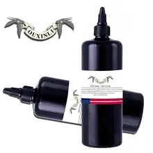 OUXINLI большая бутылка черные чернила татуировки 12 унц.(360 мл