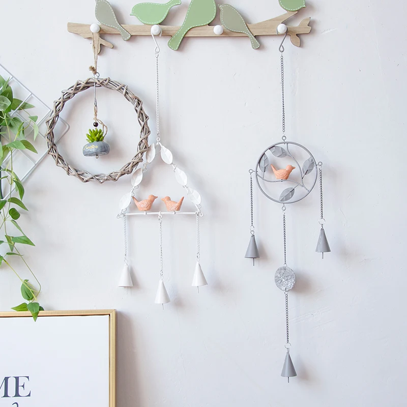 Japanese Bird Fresh Wind Bell Bedroom Room Hanging Door Decoration