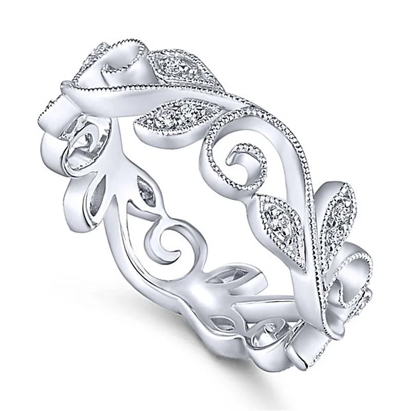 Модное роскошное Брендовое свадебное серебряное кольцо с кристаллами для женщин, обручальное Золотое кольцо с кубическим цирконием, ювелирное изделие