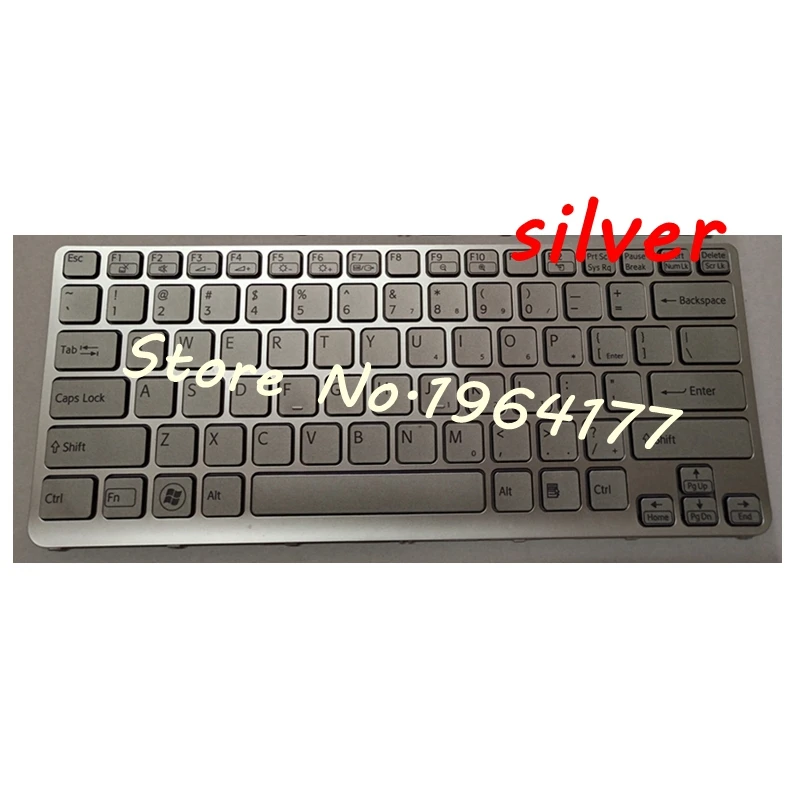 

GZEELE US backlit new laptop keyboard for Sony VAIO SVE 14 SVE14 SVS14 SVE14A SVE14AG backlit Keyboard 149009711US 9Z.N6BBF.C01
