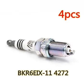 

4pcs Auto Ignition Plugs BKR6EIX 11 4272 Iridium Power Spark Plug For Toyota for Lexus for Suzuki for Subaru BKR6EIX11