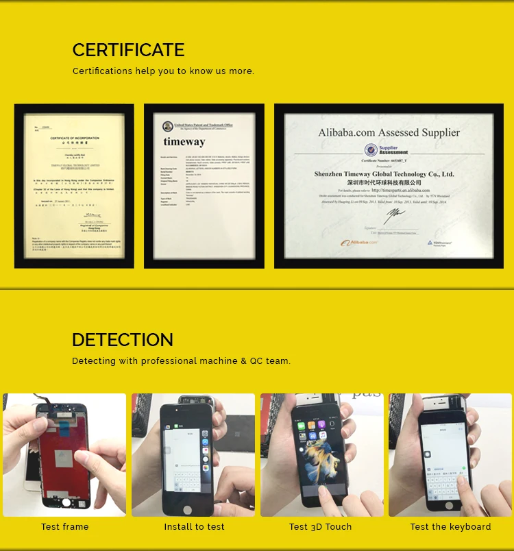 5 шт. класс для iphone 6 S Plus lcd AAA с сенсорным экраном дигитайзер дисплей в сборе с 3D сенсорным ЖК для iphone 6 S Plus 5,5 дюймов