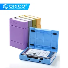 ORICO 3,5 дюймов защитный бокс для жесткого диска, сумка для портативного жесткого диска, чехол для внешнего жесткого диска SSD, внешний аккумулятор, чехол для хранения, водонепроницаемые