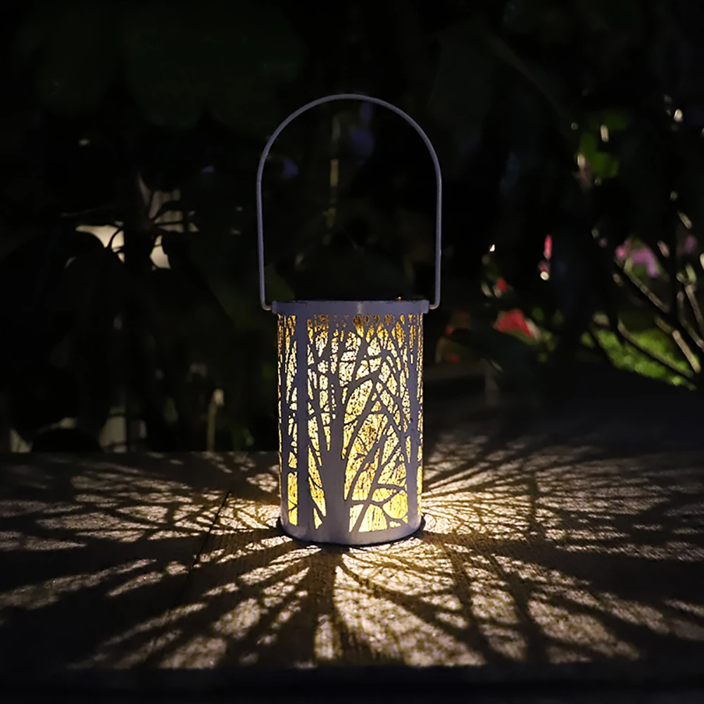Походный фонарь лампа подвесная в ретро стиле солнечный металлический фонарь наружная водонепроницаемая лампа солнечного света декоры для сада патио
