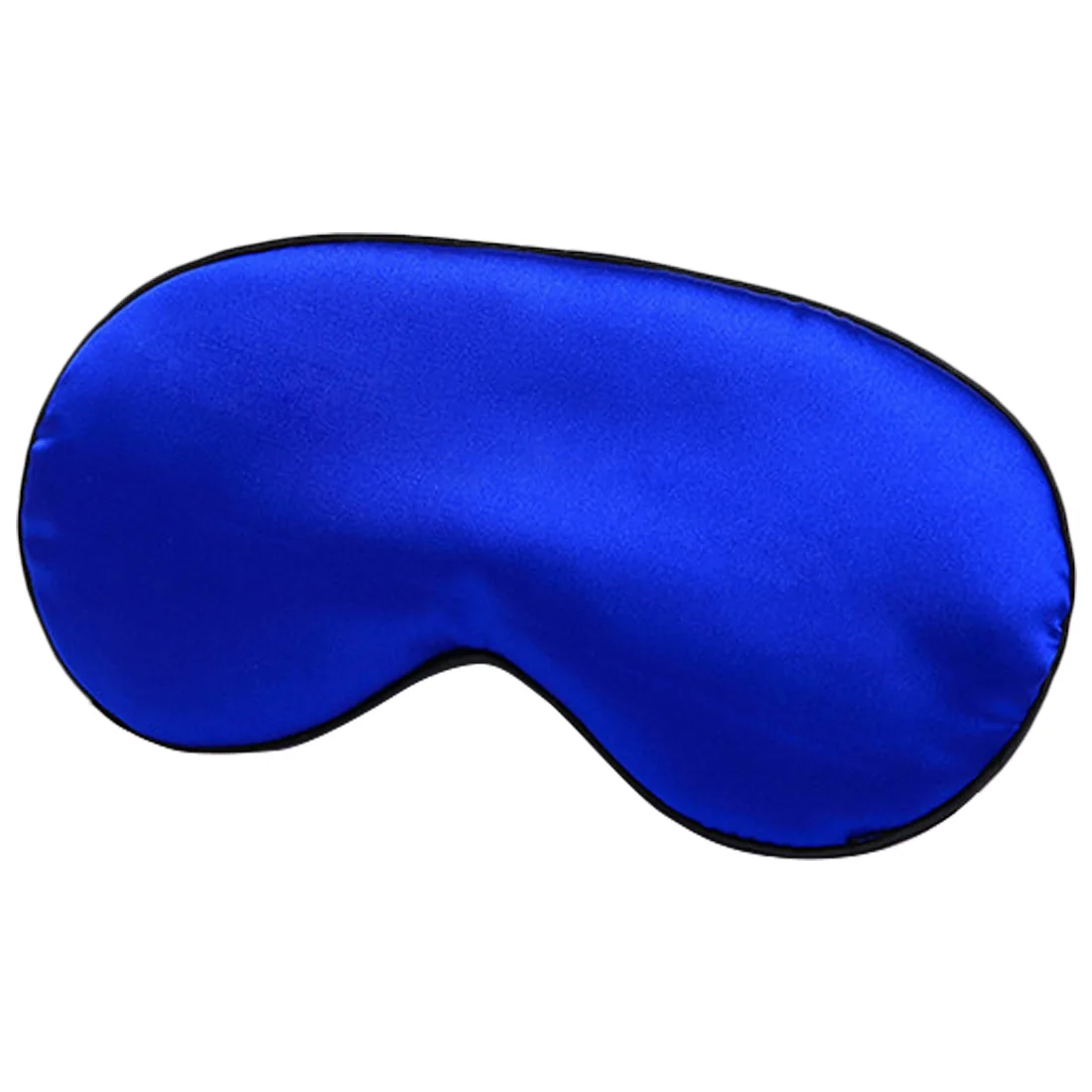 Горячее предложение чистый шелк/двусторонний затеняющий мягкий чехол для сна и красоты глаз/маска для отдыха во время сна/дорожная маска для отдыха с повязкой на глаза - Цвет: Royal blue