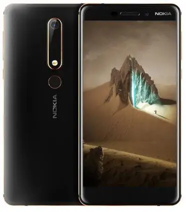 Nokia 6 второго поколения 2th TA-1054 4G 64G Android 7 Восьмиядерный Snapdragon 630 5,5 ''FHD 16.0MP 3000mAh мобильный телефон