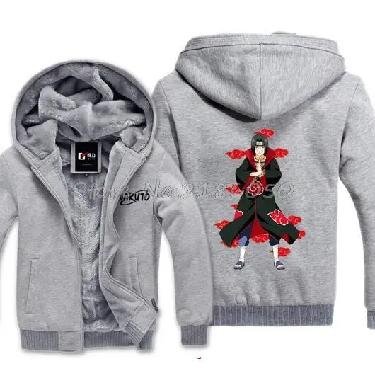 Uchiha Anime 3 D'hiver Chaud 2 Homme Capuche Hoodies 4 Châle Manteau Garder Naruto Vestes 1 Hommes Mignon Au Sweat Casual Tissu À dBxRqTw