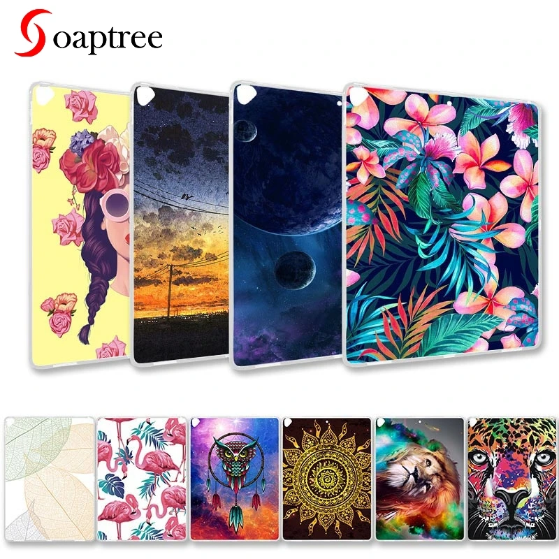

Tablet Cases For Apple iPadPro 10.5 2018 Case Silicon Back Cover For iPadPro 12.9 2017 9.7 8 6 2016 iPad6 mini 4 Soft TPU Bags