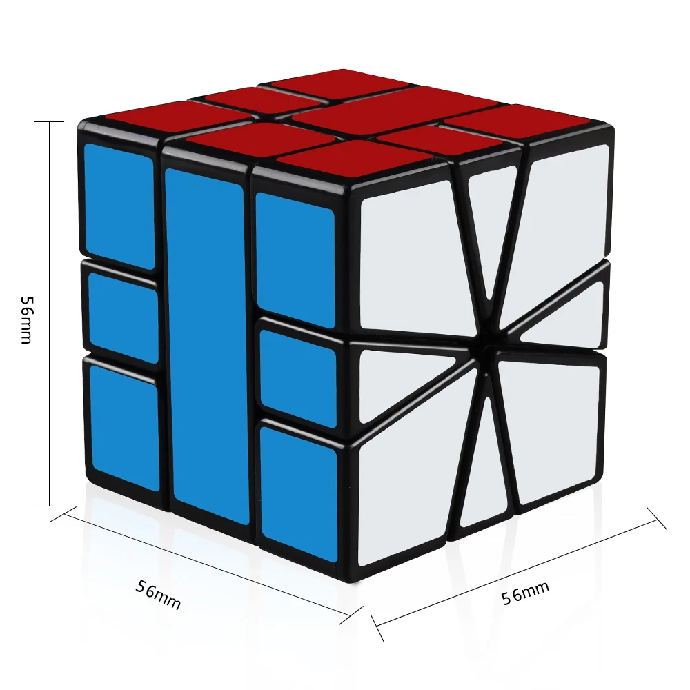 D-FantiX Yj Guanlong SQ1 квадратный-1-кубический Скорость куб профессиональный Волшебная Головоломка Куб обучающий игрушка для детей и взрослых