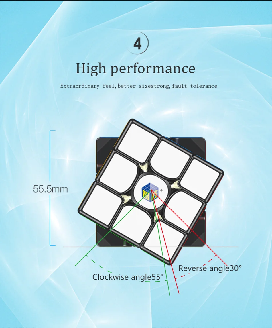 Yuxin Huanglong 3x3 м скоростной магический куб магнитный 3x3x3 Cubo Magico 3*3 Игра-Головоломка Развивающие игрушки для детей