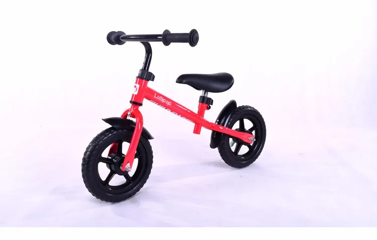 Sale Hot Sales 12 inch Balance Bike Plastic Wheel Red Blue Yellow Pink Green Kid Bicycle High Quality Steel Frame for children 5