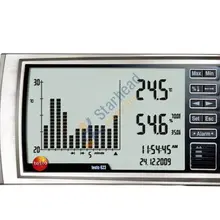 Testo 623 гигрометр Измеритель температуры и влажности, высокая точность с функцией истории, 0560 6230