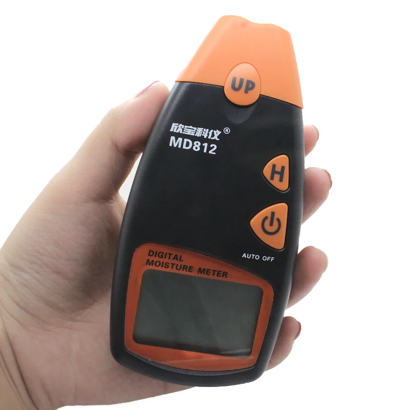 md812 2 pins moisture metre for wood moisture measuring device pin type moisture meter
