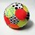 A minha primeira Bola de Futebol Colorido Suave Plush Som Do Bebê Chocalhos Mobiles Brinquedos Clambing bebe Infantil Dom Brinquedos Frete Grátis