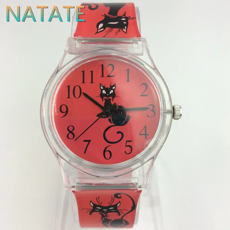 NATATE Women Brand Willis Fashionable Mini Watch Cat Design Water Resistant Analog Ultrathin Silicone Band Wrist Watch 1150 NATATE Women Brand Willis Fashionable Mini Watch Cat Design Water Resistant Analog Ultrathin Silicone Band Wrist Watch 1150