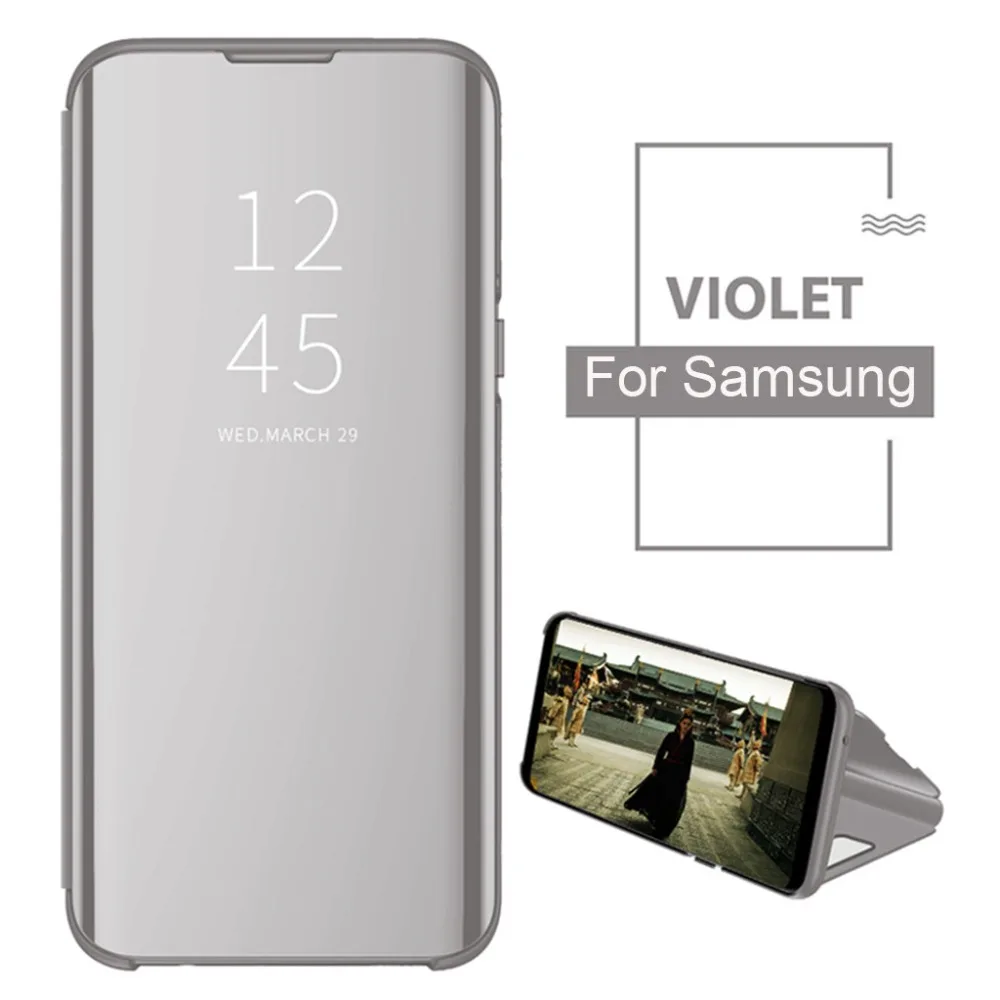 Защитный чехол 360 для samsung S10Plus, чехол для samsung Galaxy, зеркальный флип-чехол для samsung S10 Mais Caso S10E