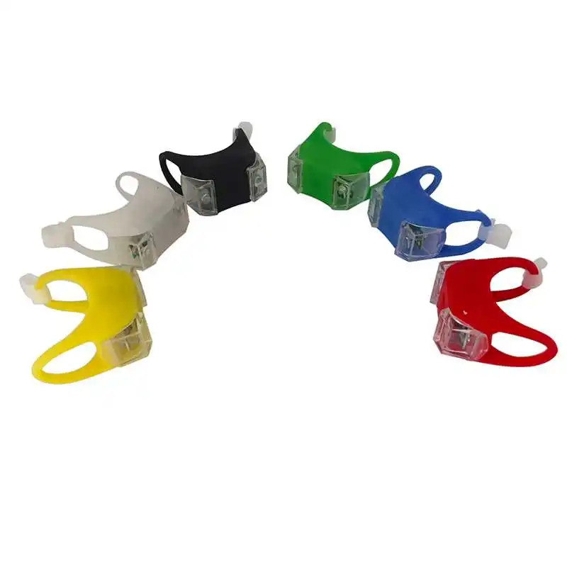 Top WasaFire 3 Modes Silicone Bicycle Safety Lighting LED Lights Lamp Flashlight bike Luz Bicicleta Handlebar Warning Bike Light 2