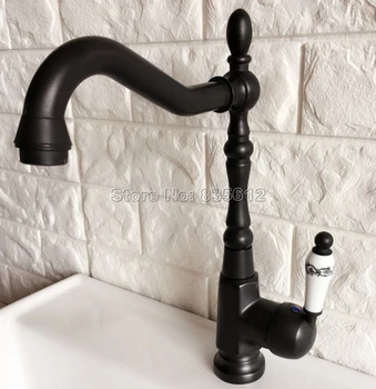 

Classic Ceramic Handle Faucet Kitchen Sink Mixer Washbasin Tap Cold and Hot Water Faucets Swivel Spout Taps Wnf385