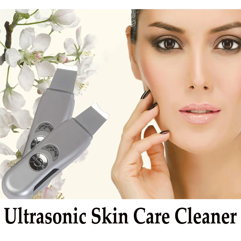 Portable Ultrasound Skin Cleaner Ultrasonic Pore Cleaning Face Peeling
