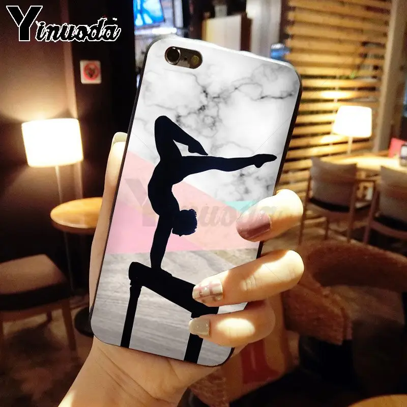 Love Gymnastics silhouette sports