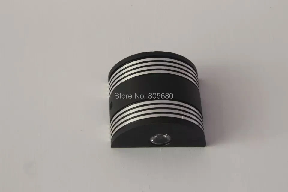 

High Quality Aluminum led wall light 3W Epistar chip wall led lamp Red/yellow/Green/Blue/White/Warm white home decoration