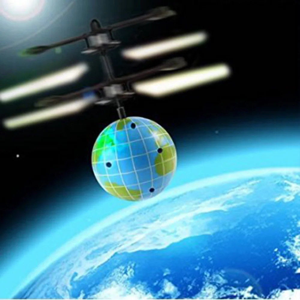 Magic RC Flying Ball Drone Helicopter Ball Built-in Shinning LED Lighting RC Toy for Kids Teenagers Gift Colorful Flyings (7)