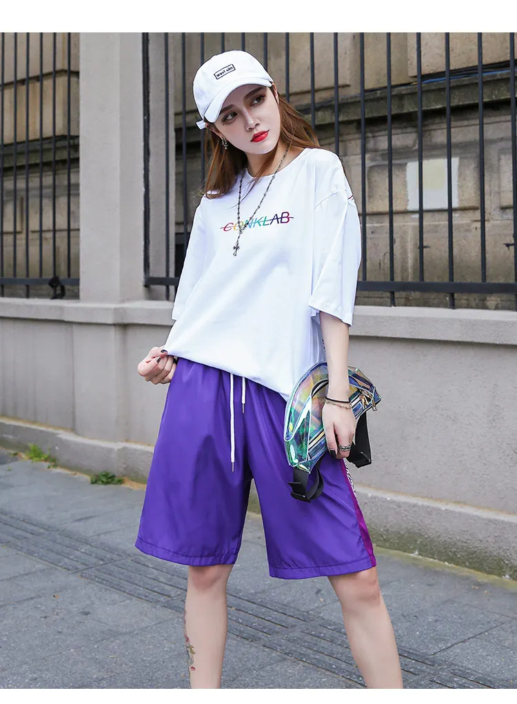 lavender shirt outfit women's
