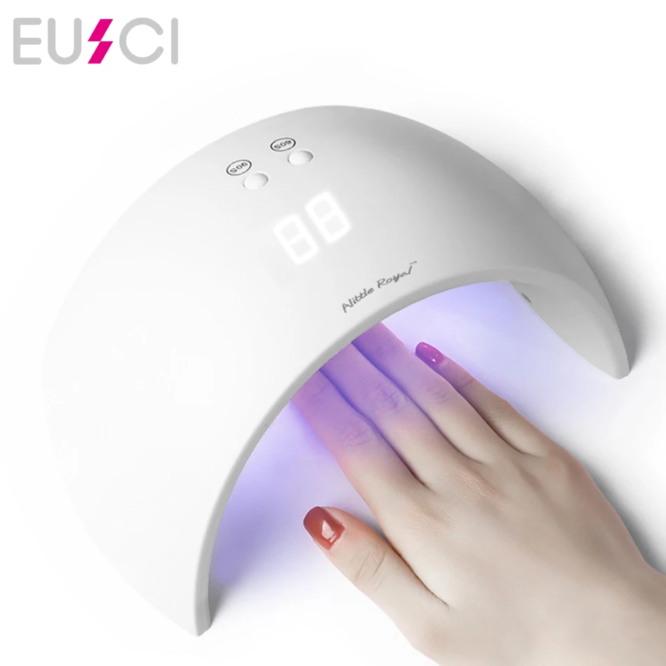 

EUSCI UV LED Nail Lamp For Manicure Toenail Nail Dryer For All Gels Polish With Automatic Sensor Smart Temperature Control