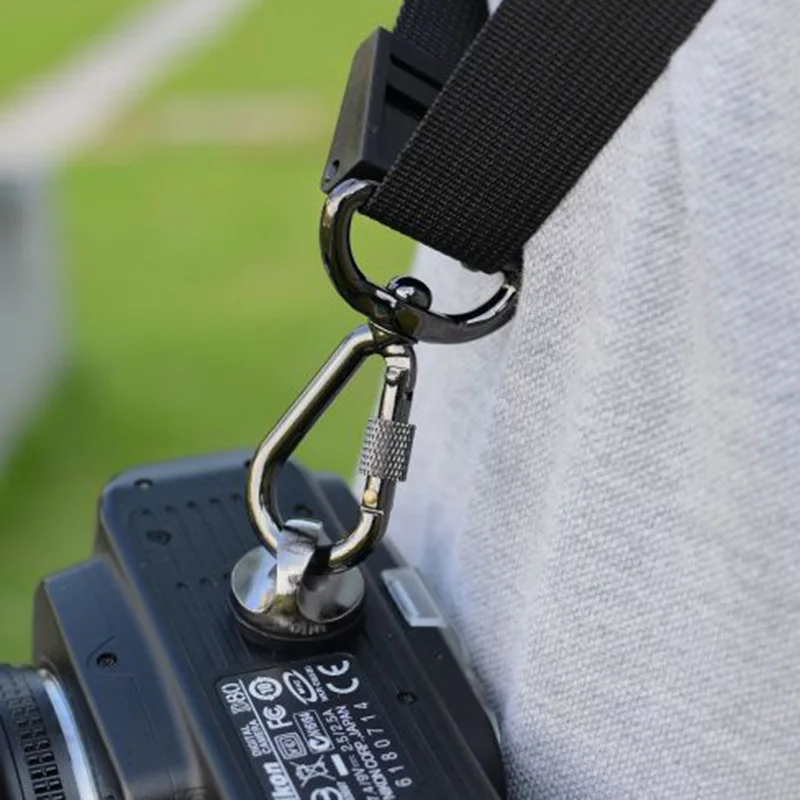 

Quick Rapid Single Shoulder Sling Belt Neck Strap Black Adjustable For Camera SLR DSLR GY88