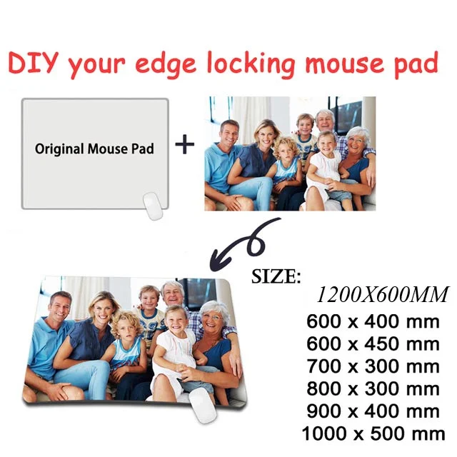  Mairuige 140cm x 80cm Personality DIY Gaming Mouse Pad Gamer Large Personalized Pad For CSGO DOTA L