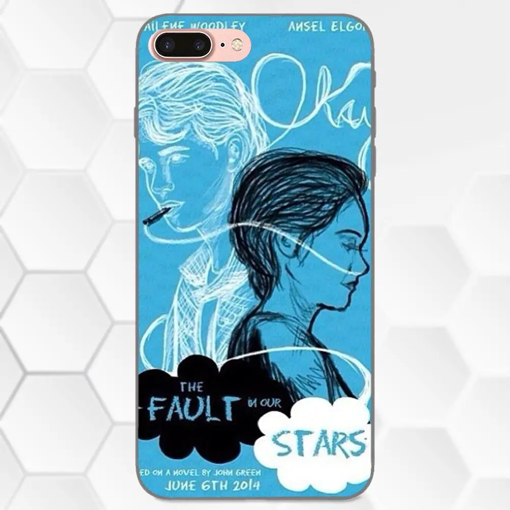 Стильный чехол из ТПУ для Apple iPhone 4 4S 5 5S SE 6 6S 7 8 Plus X XS Max XR ошибка в наших звездах кофе