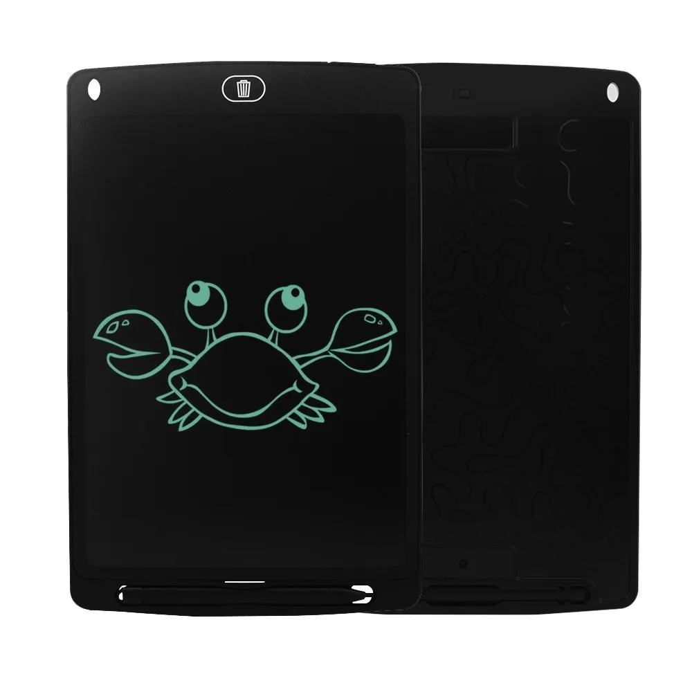 CHUYI 8," 10" 1" планшет для рисования художественный ЖК-дисплей вкладка для рисования цифровая графика записи заметок сенсорная панель с стилусом дети Gitf - Цвет: Black10inches