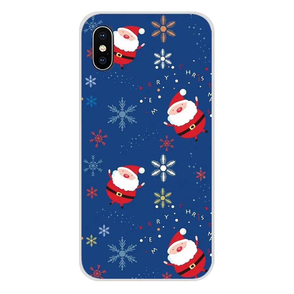 Мягкий прозрачный чехол для Xiaomi Mi6 A1 5X 6X Redmi Note 5 5A 4X 4A 4 3 Plus Pro pocophone F1 Merry christmas Happy New