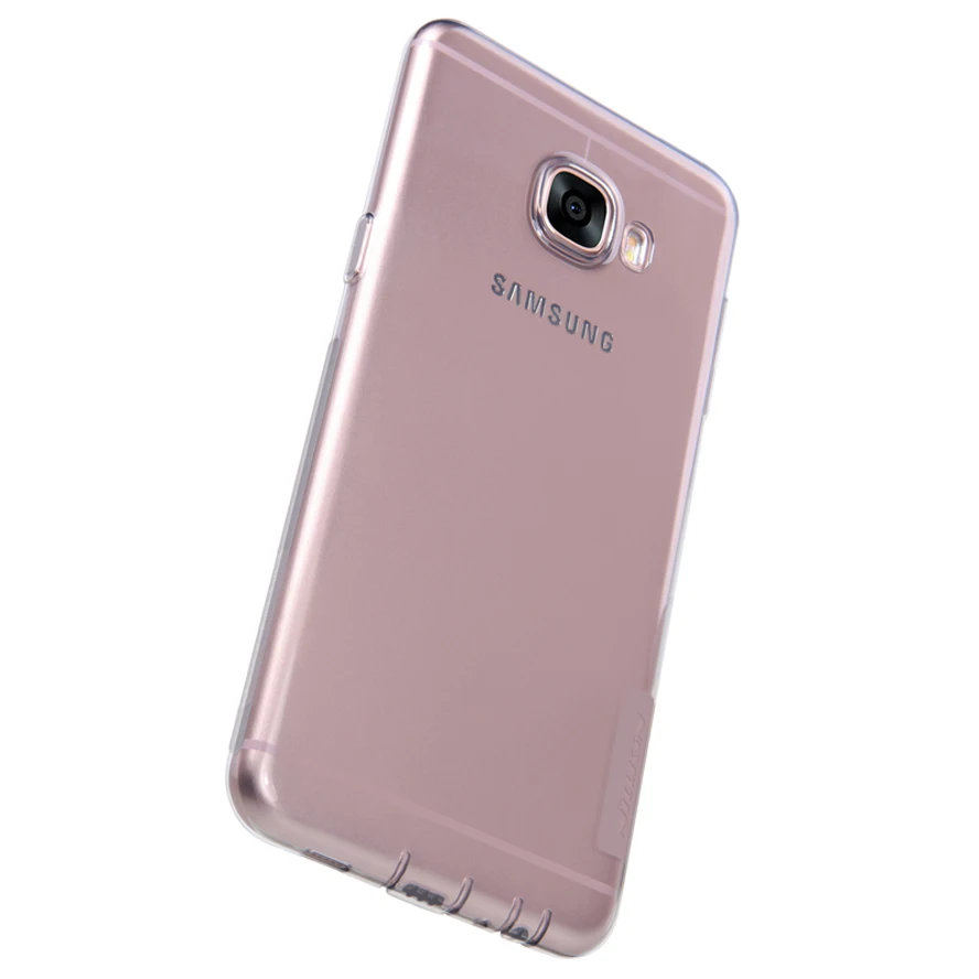 

sFor Samsung Galaxy C5 C5000 case Nillkin Nature Clear Soft Silicone Transparent TPU Case Cover for samsung galaxy c5