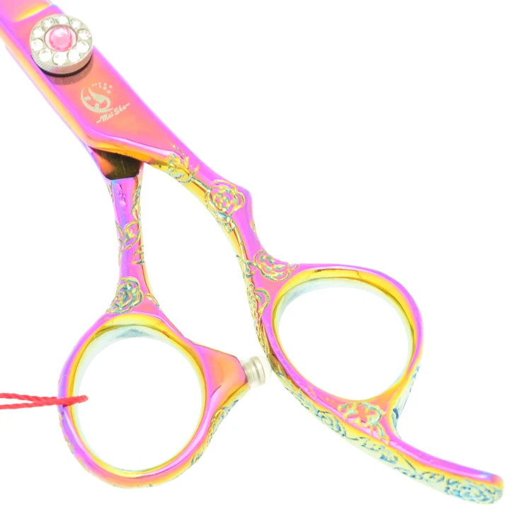 Meisha 6 дюймов радужные Профессиональные Парикмахерские филировочные ножницы набор парикмахерская ножницы для салона красоты HA0337
