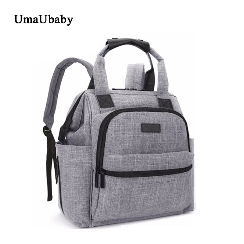 

New Mummy Bag Diaper Backpack Double Shoulder Baby Stroller Bag Multifunction Large Capacity Korean Backpack Woman Bag