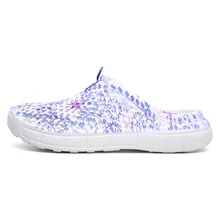 Новинка; садовые шлепанцы; Женская водонепроницаемая обувь; быстросохнущие летние пляжные тапки; дышащие уличные сандалии на плоской подошве; садовая обувь