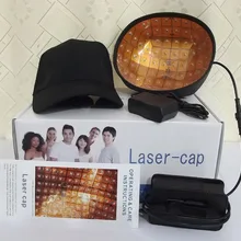Портативная Лазерная шапочка для волос. 80 лазерных диодов. Лечение роста волос теперь 2-й аккумулятор бесплатно
