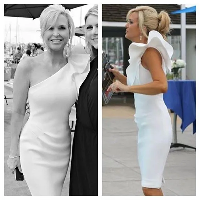 White One Shoulder Dress